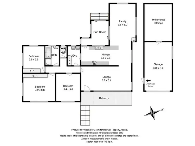 Floorplan of Homely house listing, 4 Warruga Place, Devonport TAS 7310