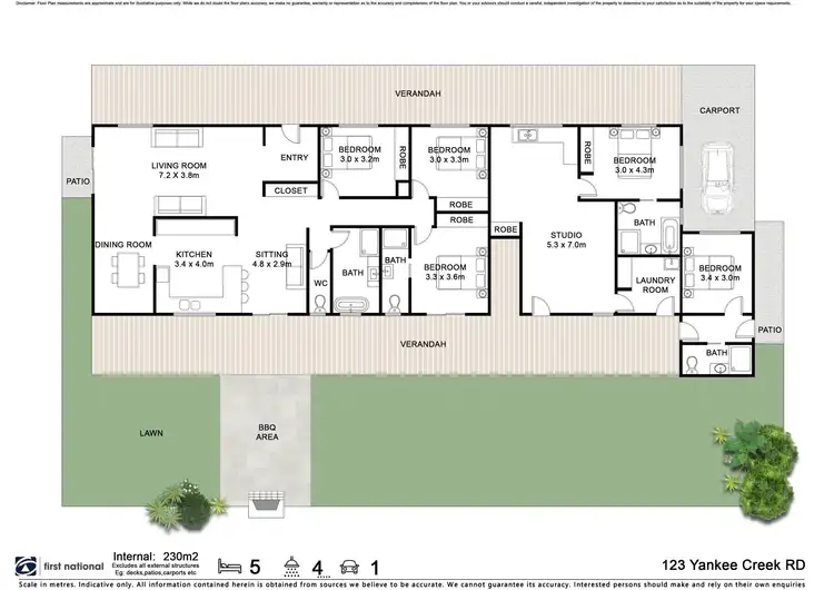 Floorplan of Homely house listing, 123 Yankee Creek Road, Mullumbimby NSW 2482