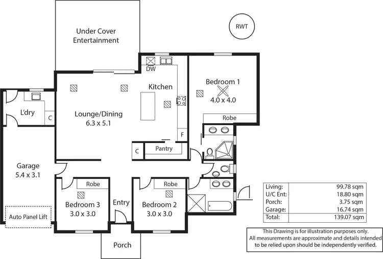 Floorplan of Homely house listing, 35 Tasman Avenue, Flinders Park SA 5025