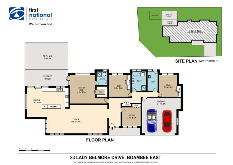 Floorplan of Homely house listing, 83 Lady Belmore Drive, Boambee East NSW 2452