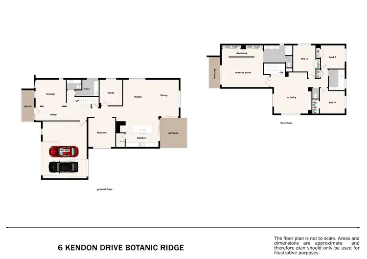 Floorplan of Homely house listing, 6 Kendon Drive, Botanic Ridge VIC 3977