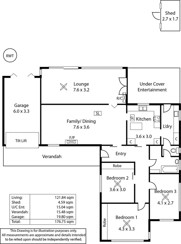 Floorplan of Homely house listing, 56 Malurus Avenue, Lockleys SA 5032