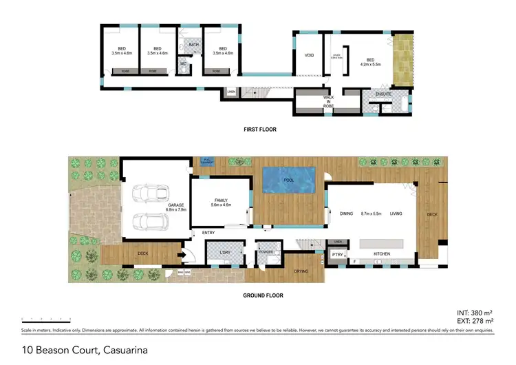 Floorplan of Homely house listing, 10 Beason Court, Casuarina NSW 2487
