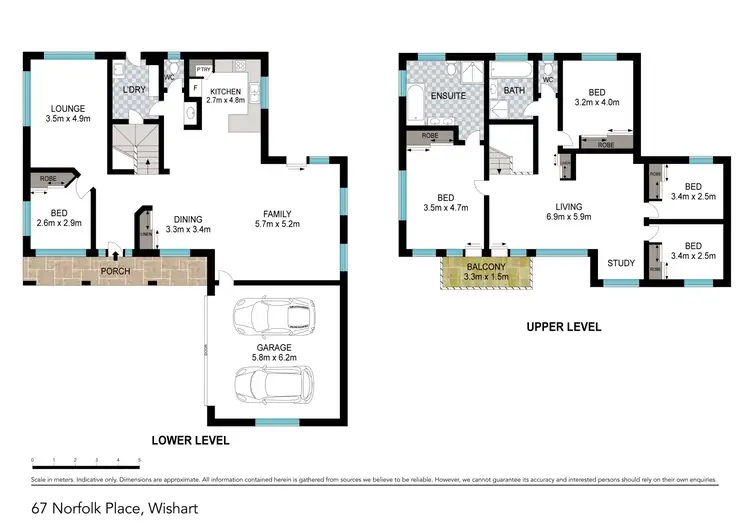 Floorplan of Homely house listing, 67 Norfolk Place, Wishart QLD 4122