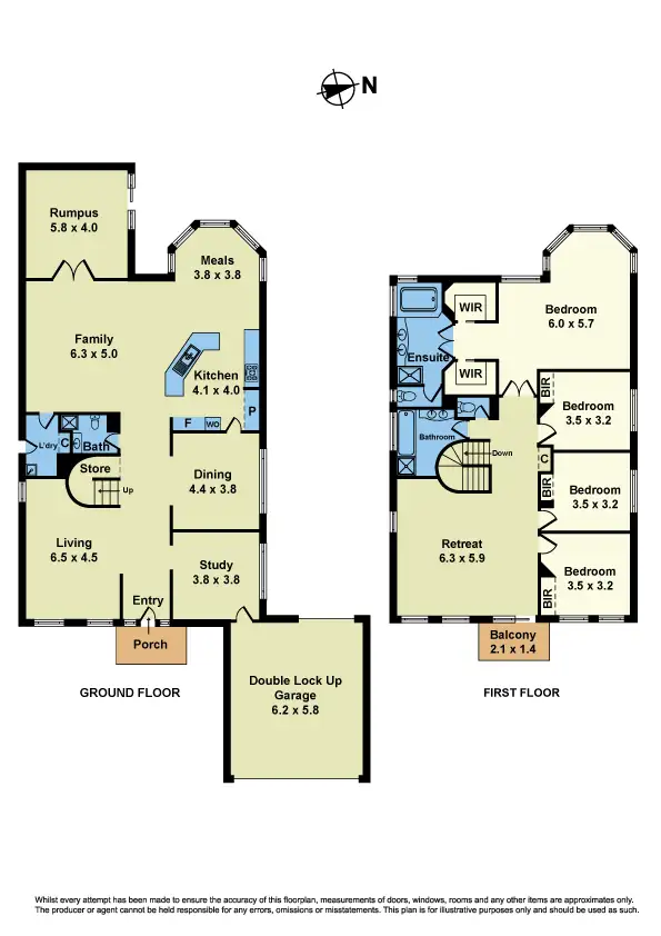 Floorplan of Homely house listing, 1 Newland Walk, Cairnlea VIC 3023