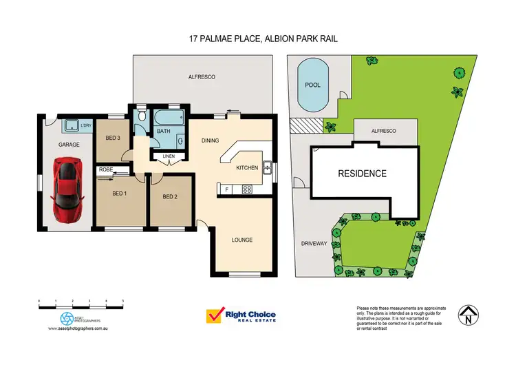 Floorplan of Homely house listing, 17 Palmae Place, Albion Park Rail NSW 2527