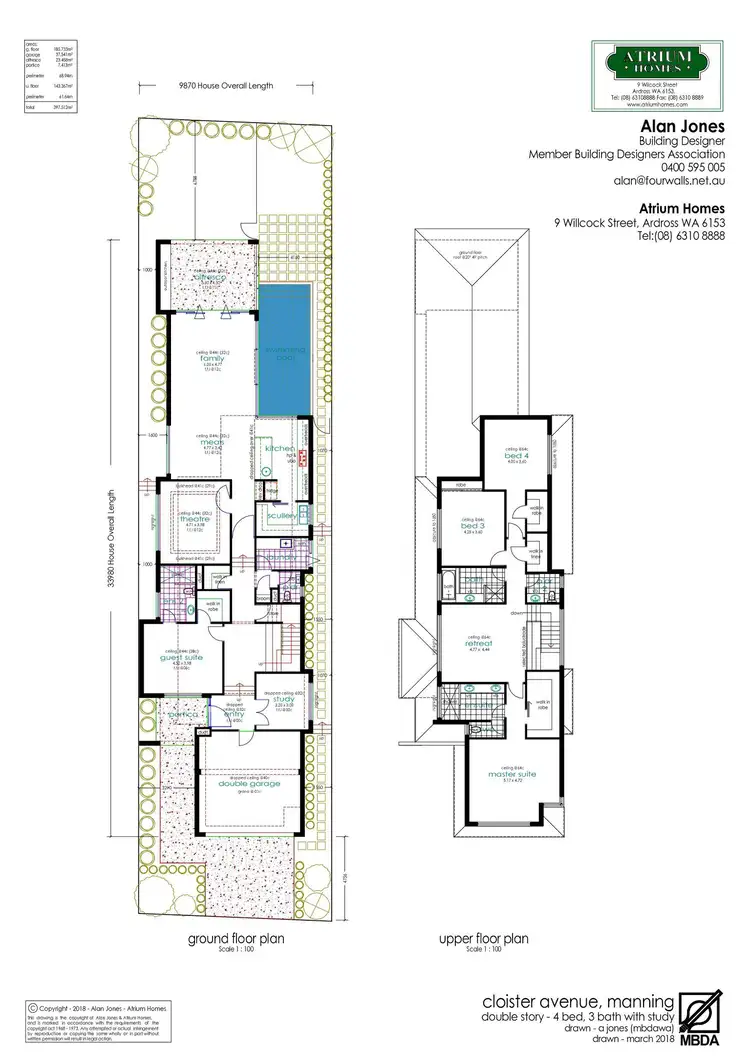 Floorplan of Homely land listing, 15 Cloister Avenue, Manning WA 6152