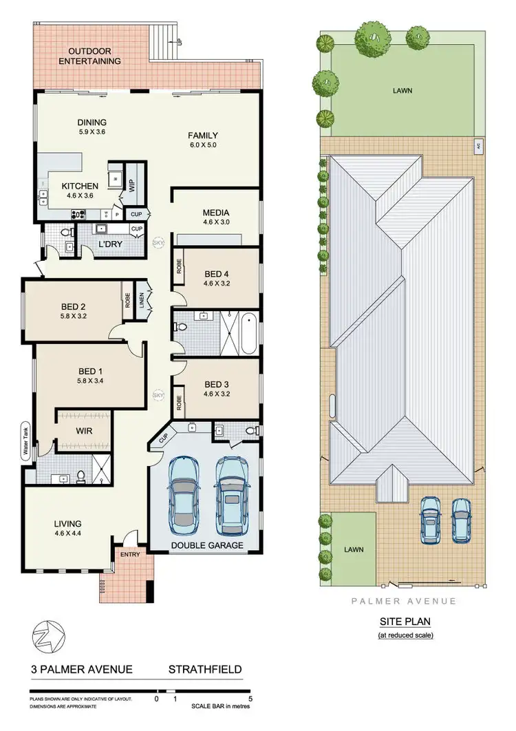 Floorplan of Homely house listing, 3 Palmer Avenue, Strathfield NSW 2135