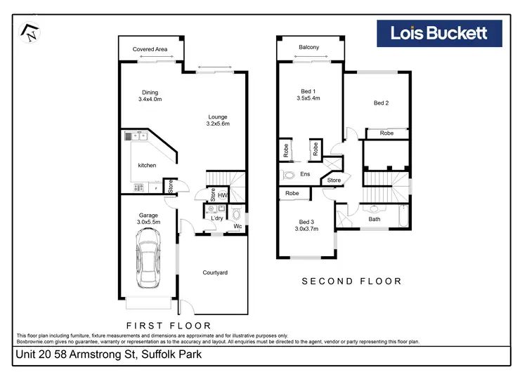 Floorplan of Homely unit listing, 20/58 Armstrong Street, Suffolk Park NSW 2481