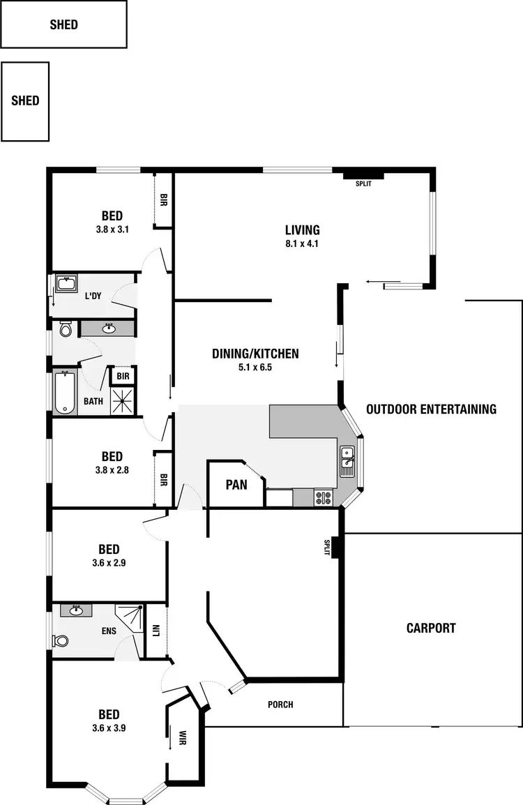 Floorplan of Homely house listing, 5 Humberstone Avenue, Hayborough SA 5211
