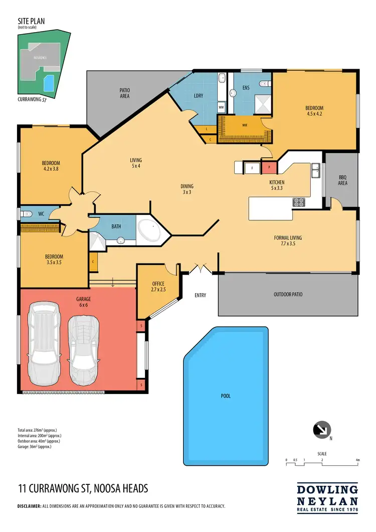 Floorplan of Homely house listing, 11 Currawong Street, Noosa Heads QLD 4567