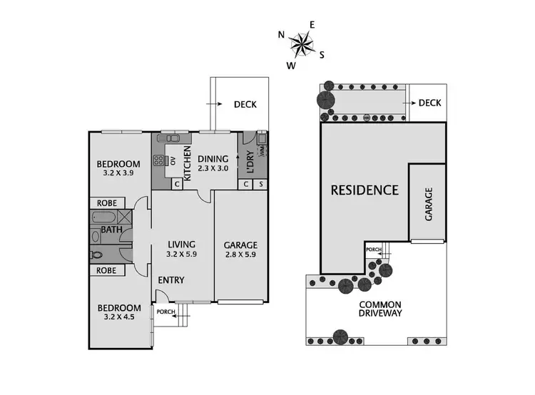 Floorplan of Homely unit listing, 3/33 Lytton Street, Glenroy VIC 3046