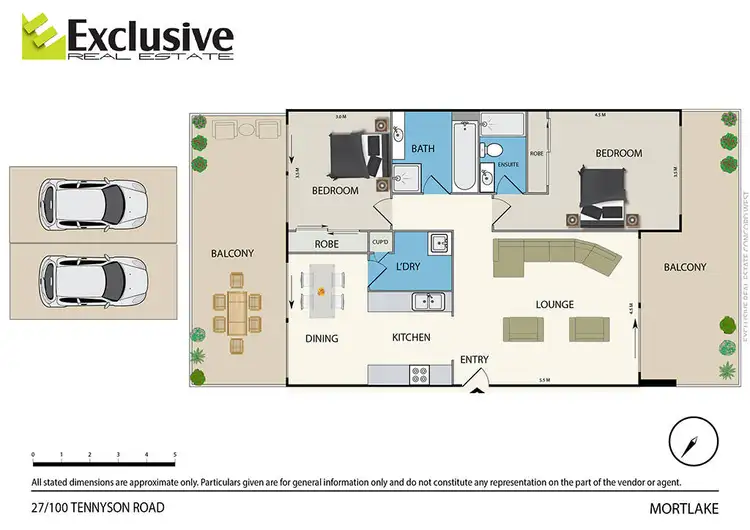 Floorplan of Homely apartment listing, 27/100 Tennyson Road, Mortlake NSW 2137