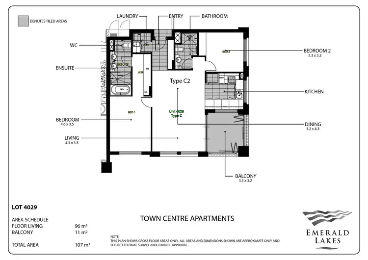 Floorplan of Homely apartment listing, 29/3027 The Boulevard, Carrara QLD 4211