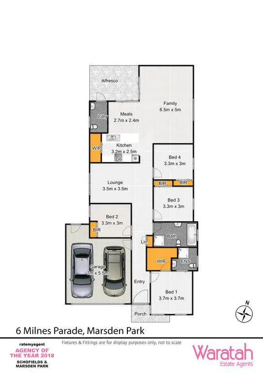 Floorplan of Homely house listing, 6 Milnes Parade, Marsden Park NSW 2765