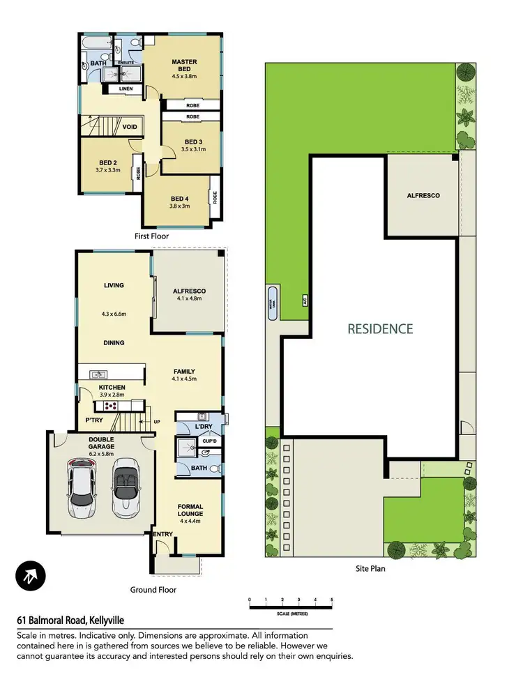 Floorplan of Homely house listing, 61 Balmoral Road, Kellyville NSW 2155
