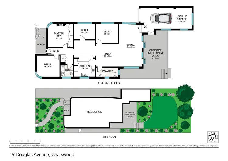 Floorplan of Homely house listing, 19 Douglas Avenue, Chatswood NSW 2067