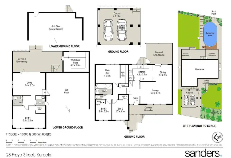 Floorplan of Homely house listing, 28 Freya Street, Kareela NSW 2232