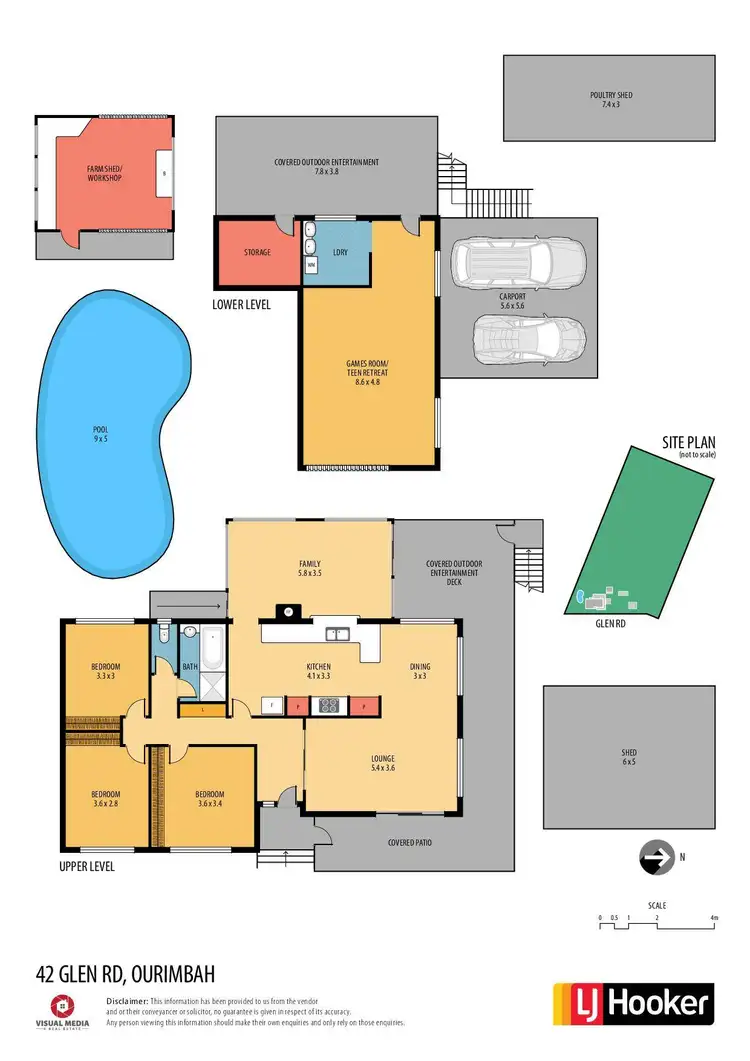 Floorplan of Homely rural property listing, 42 Glen Road, Ourimbah NSW 2258