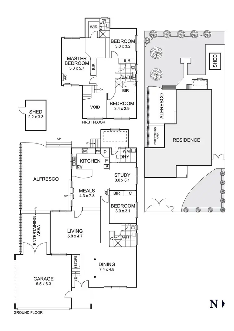 Floorplan of Homely house listing, 139 Victoria Street, Templestowe VIC 3106