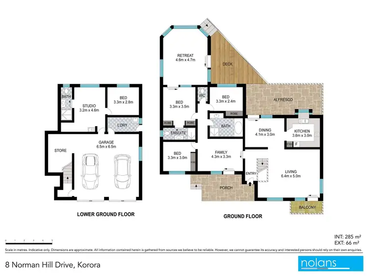 Floorplan of Homely house listing, 8 Norman Hill Drive, Korora NSW 2450