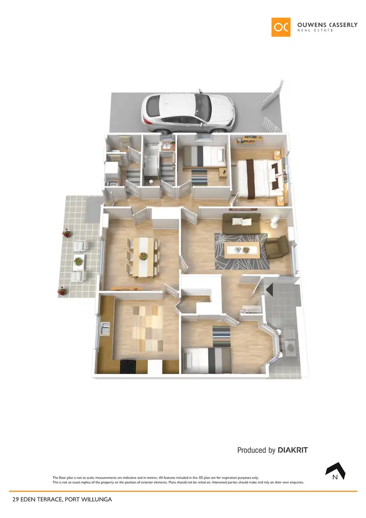 Floorplan of Homely house listing, 29 Eden Terrace, Port Willunga SA 5173