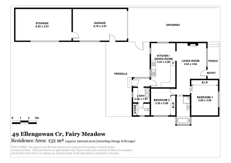Floorplan of Homely house listing, 49 Ellengowan Crescent, Fairy Meadow NSW 2519