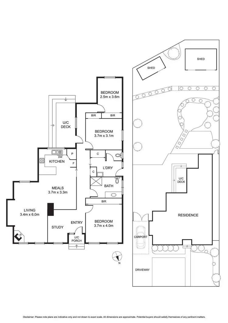 Floorplan of Homely house listing, 7 Tovey Street, Reservoir VIC 3073