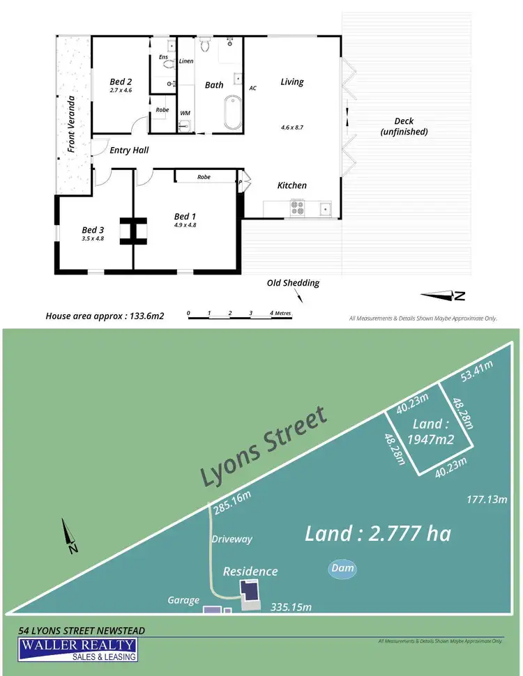 Floorplan of Homely house listing, 54 Lyons Street, Newstead VIC 3462