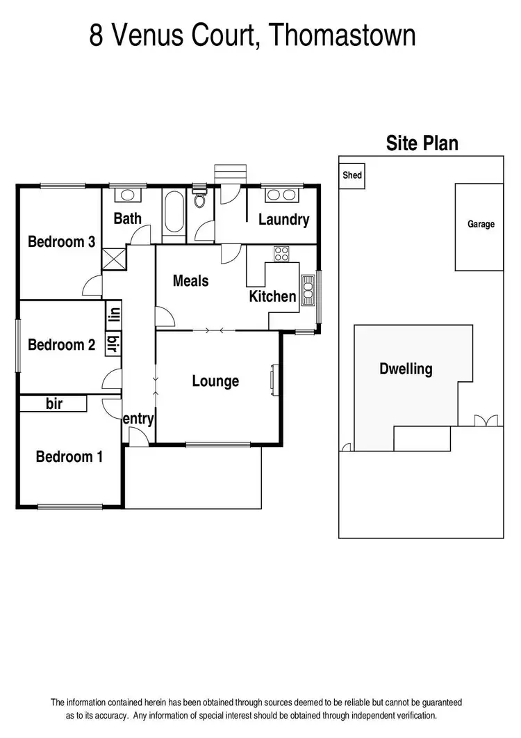 Floorplan of Homely house listing, 8 Venus Court, Thomastown VIC 3074