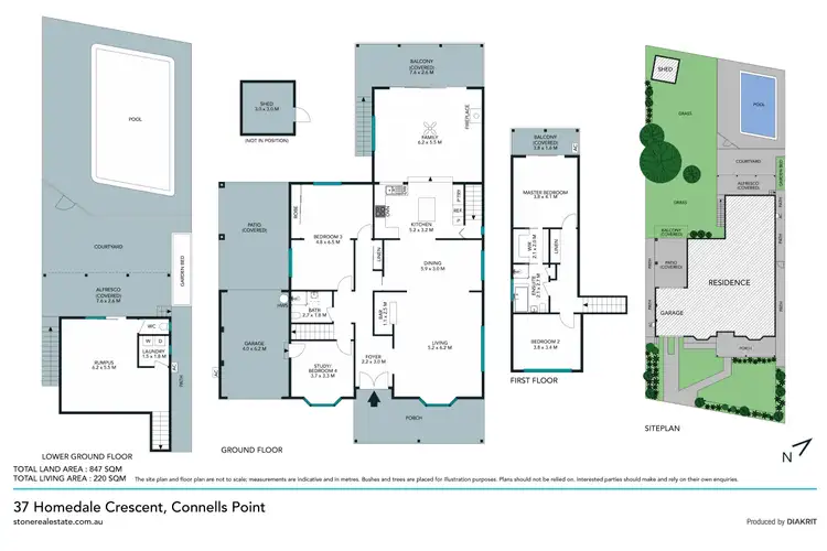 Floorplan of Homely house listing, 37 Homedale Crescent, Connells Point NSW 2221