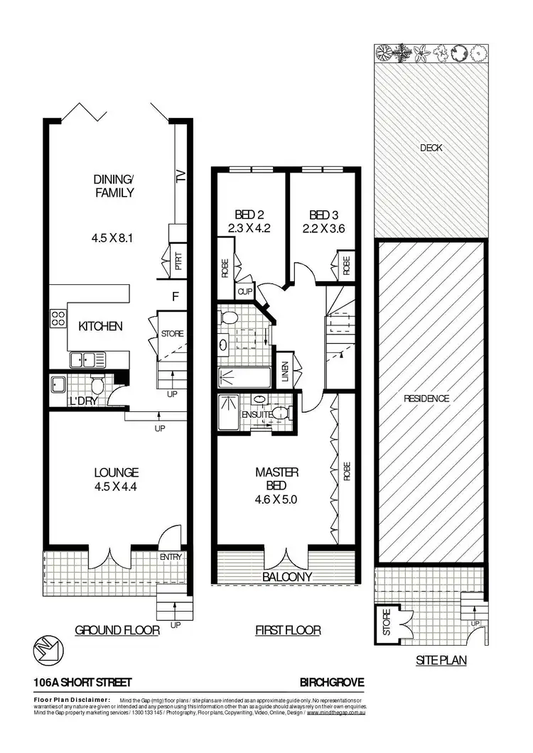Floorplan of Homely house listing, 106a Short Street, Birchgrove NSW 2041