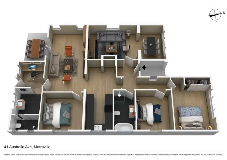 Floorplan of Homely house listing, 41 Australia Avenue, Matraville NSW 2036