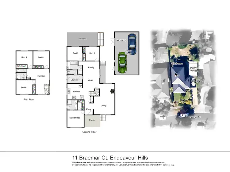 Floorplan of Homely house listing, 11 Braemar Court, Endeavour Hills VIC 3802