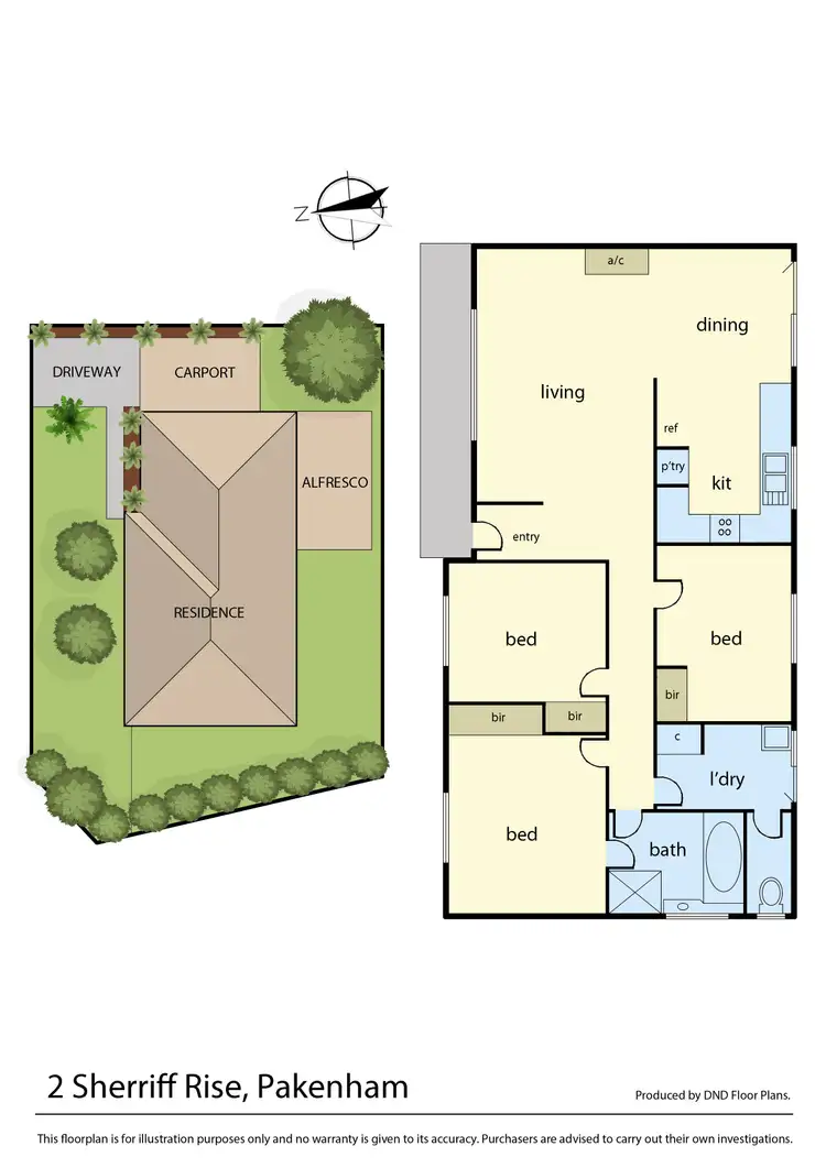 Floorplan of Homely house listing, 2 Sherriff Rise, Pakenham VIC 3810