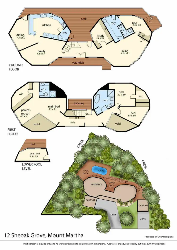 Floorplan of Homely house listing, 12 Sheoak Grove, Mount Martha VIC 3934