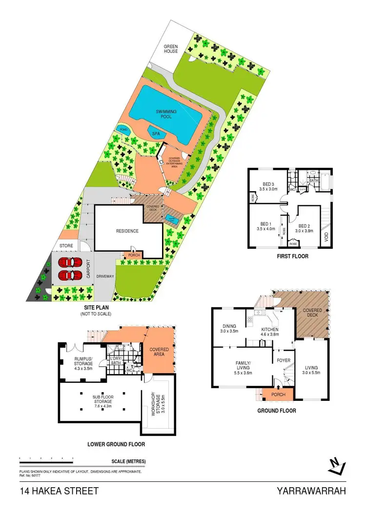 Floorplan of Homely house listing, 14 Hakea Street, Yarrawarrah NSW 2233