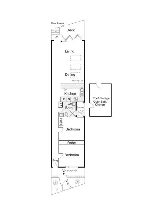 Floorplan of Homely house listing, 21 Raglan Street, Port Melbourne VIC 3207