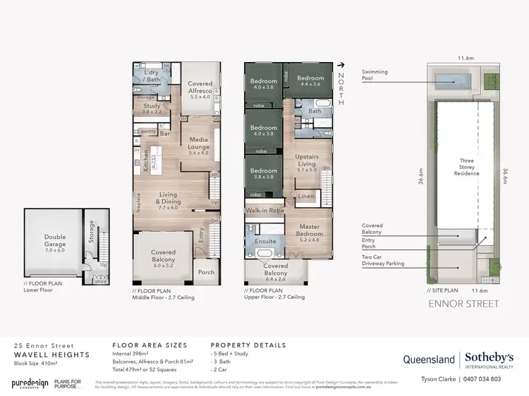 Floorplan of Homely house listing, 25 Ennor Street, Wavell Heights QLD 4012