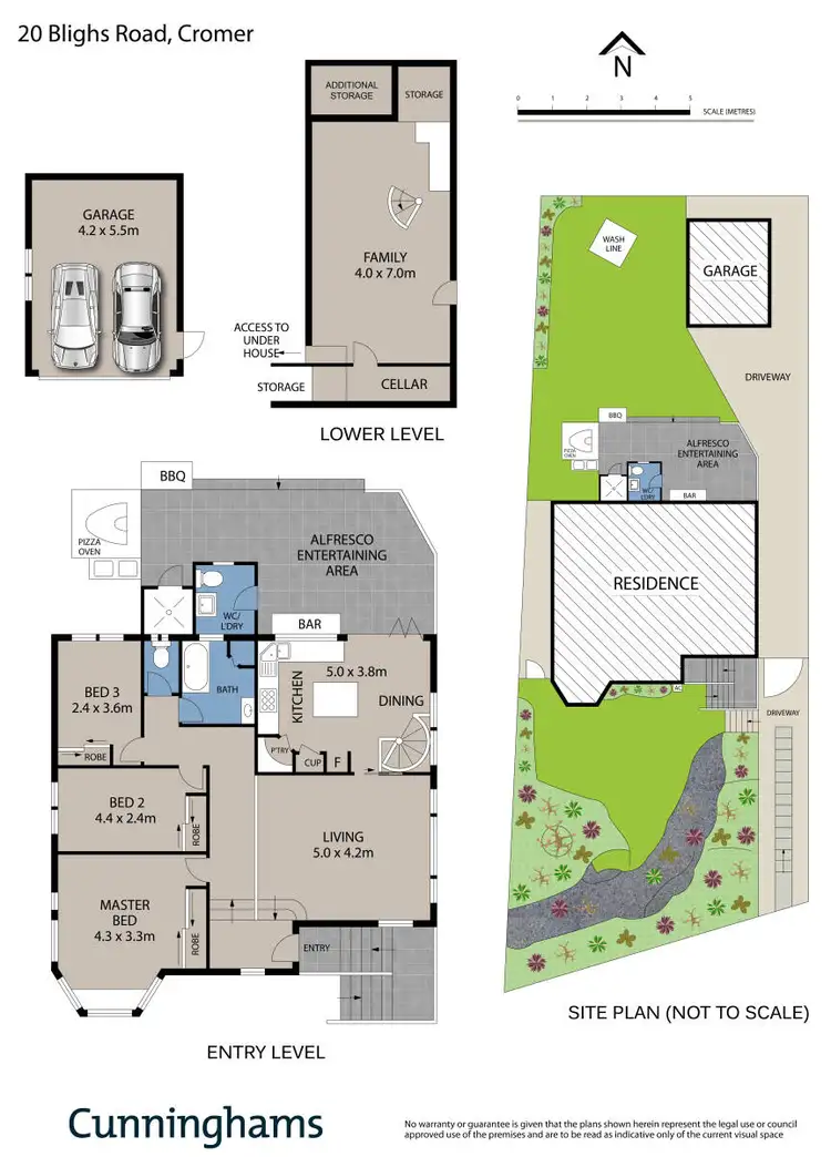 Floorplan of Homely house listing, 20 Blighs Road, Cromer NSW 2099