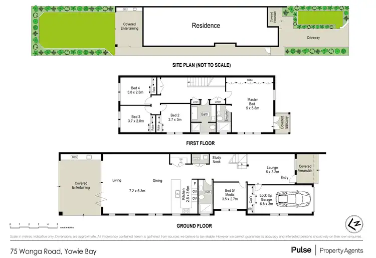 Floorplan of Homely house listing, 75 Wonga Road, Yowie Bay NSW 2228