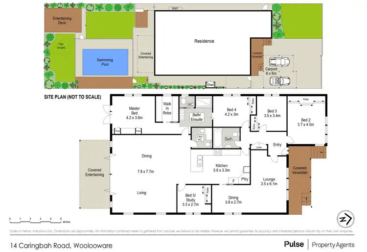 Floorplan of Homely house listing, 14 Caringbah Road, Woolooware NSW 2230