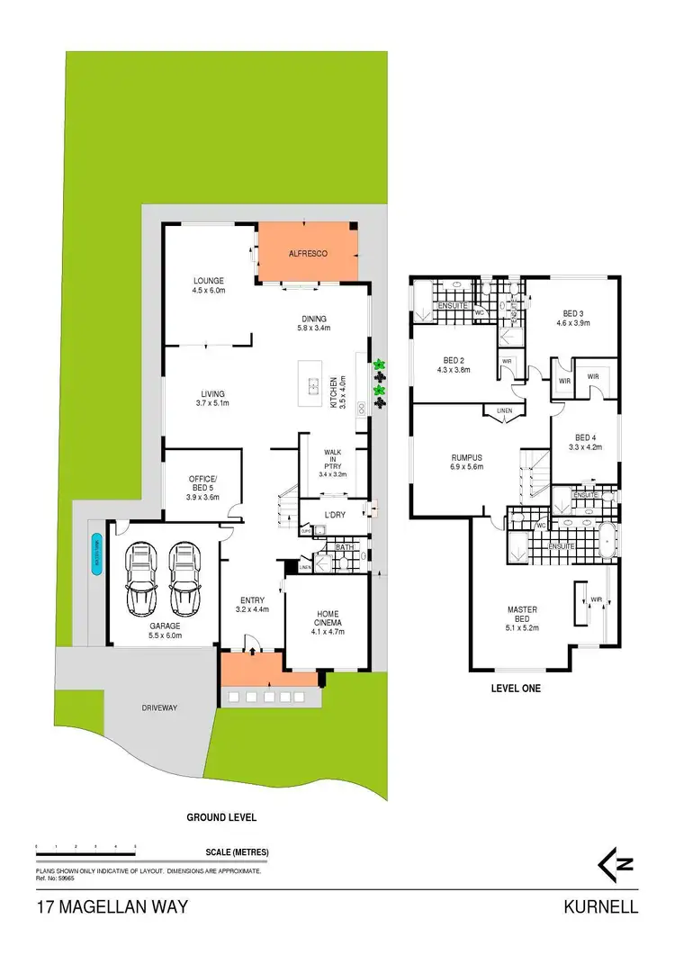 Floorplan of Homely house listing, 17 Magellan Way, Kurnell NSW 2231