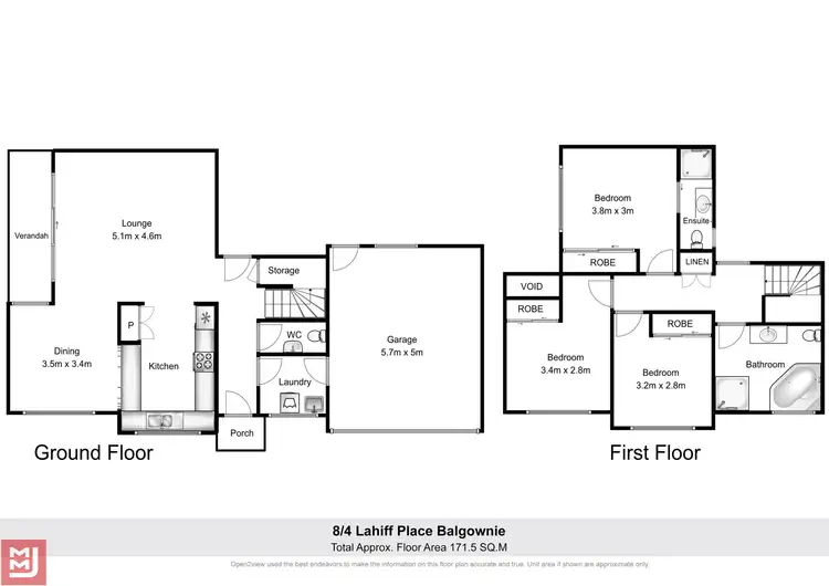 Floorplan of Homely townhouse listing, 8/4 Lahiff Place, Balgownie NSW 2519