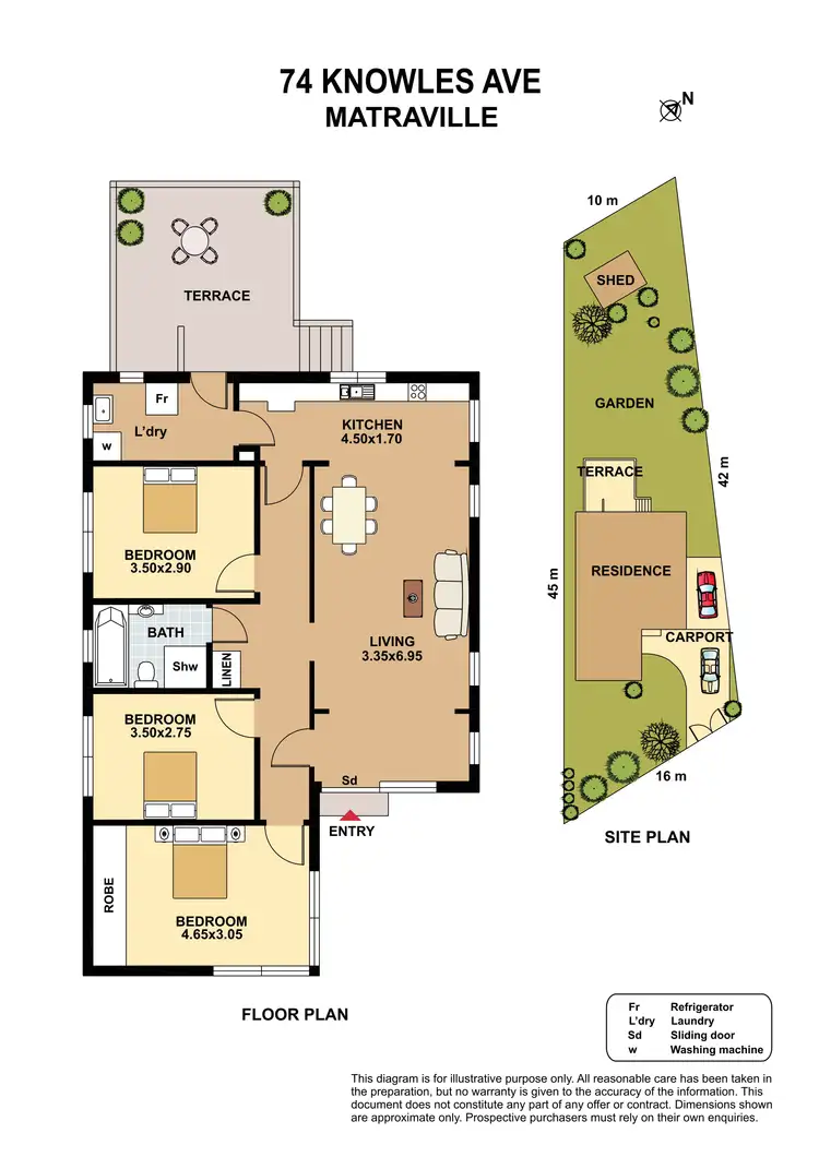 Floorplan of Homely house listing, 74 Knowles Avenue, Matraville NSW 2036