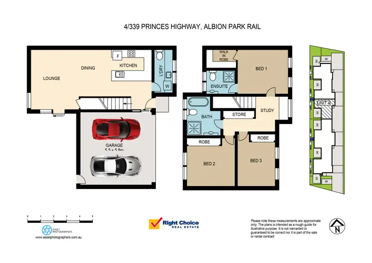 Floorplan of Homely townhouse listing, 4/339 Princes Highway, Albion Park Rail NSW 2527