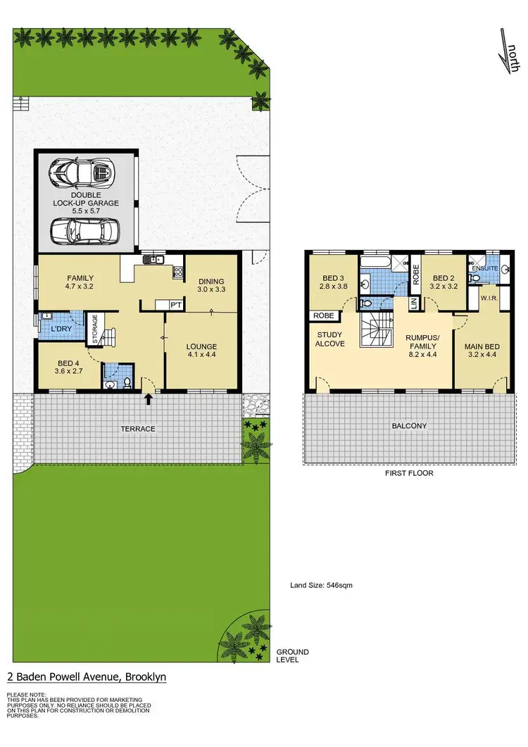 Floorplan of Homely house listing, 2 Baden Powell Avenue, Brooklyn NSW 2083