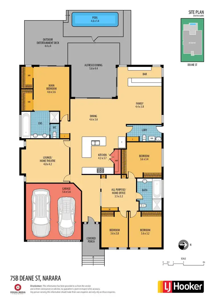 Floorplan of Homely house listing, 75B Deane Street, Narara NSW 2250
