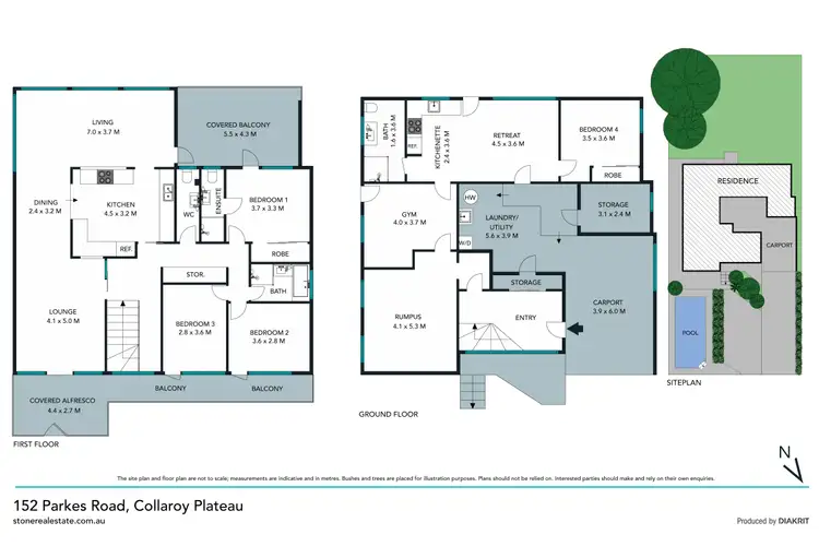 Floorplan of Homely house listing, 152 Parkes Road, Collaroy Plateau NSW 2097