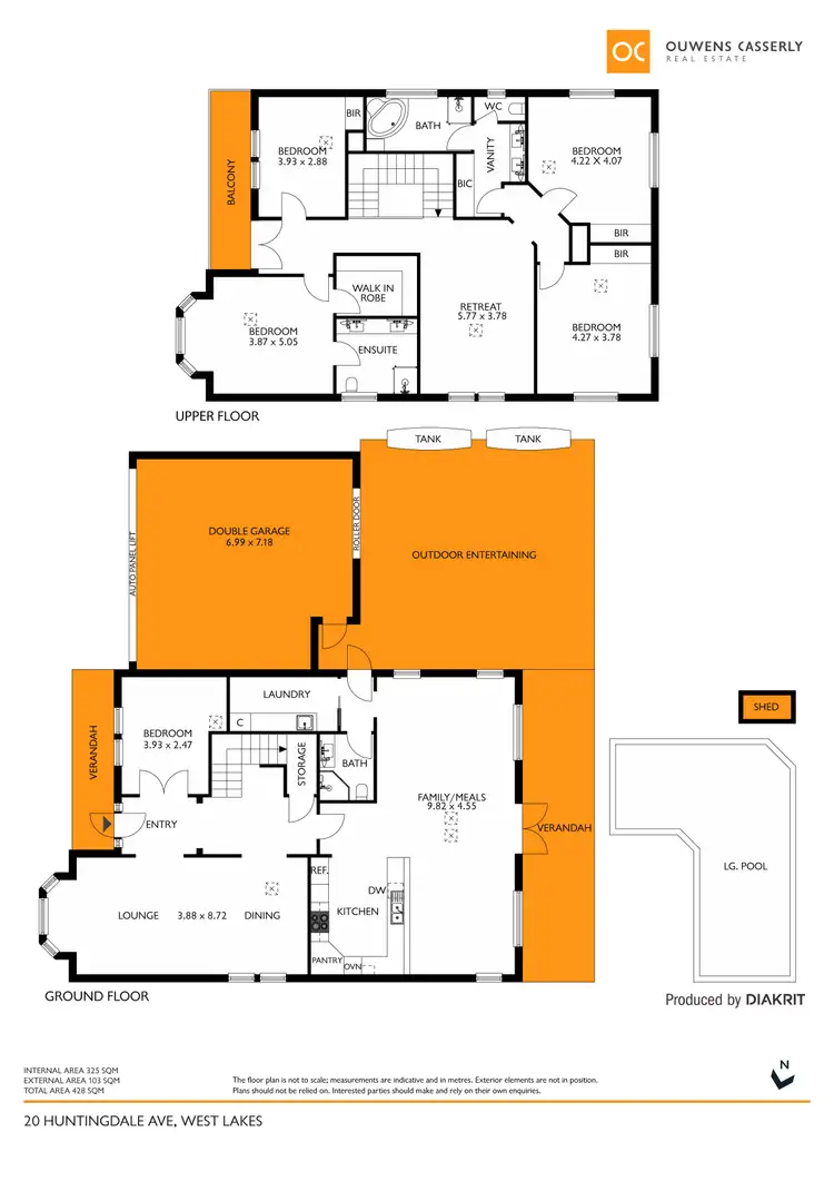 Floorplan of Homely house listing, 20 Huntingdale Avenue, West Lakes SA 5021